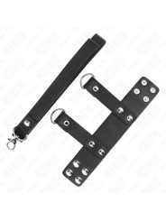 KINK - ANNEAU PÉNIS AVEC SANGLE EN CUIR RÉGLABLE
