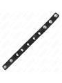 KINK - LEATHER PENIS RING WITH SPIKES 21.5 X 1.6 CM