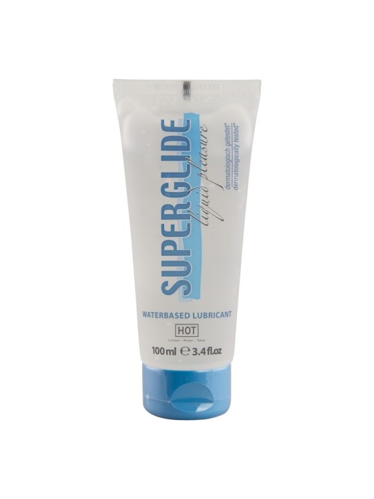 HOT - SUPERGLIDE LIQUID PLEASURE WATERBASED GLIJMIDDEL 100 ML