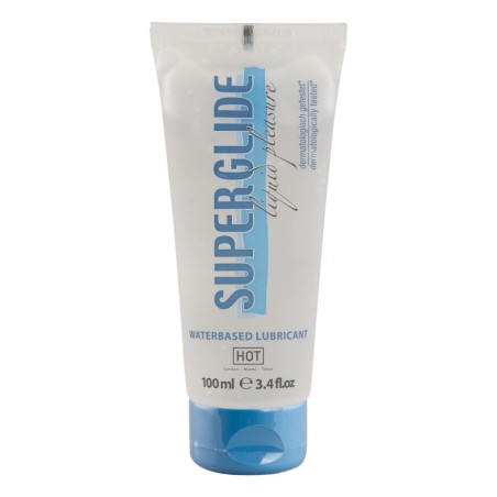 HOT - SUPERGLIDE LIQUID PLEASURE WATERBASED GLIJMIDDEL 100 ML