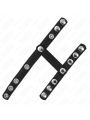 KINK - PENIS RING WITH 3 ADJUSTABLE BALL SPLITTER STRAPS