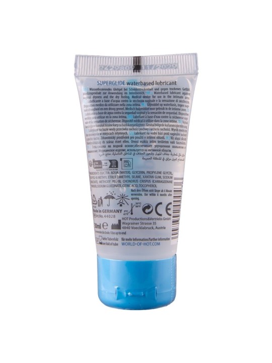 HOT - SUPERGLIDE LIQUID PLEASURE WATERBASED GLIJMIDDEL 30 ML