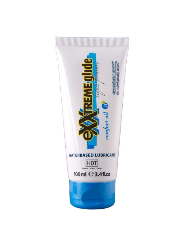 HOT - EXXTREME GLIDE LUBRIFIANT À BASE D'EAU + HUILE DE CONFORT A+ 100