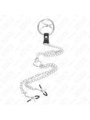 KINK - DREIFACH CHROM METALL PENISRING 3 CM BIS 4,5 CM MIT 26 CM METAL