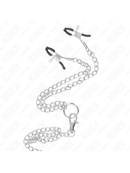 KINK - ANELLO PER PENE IN METALLO CROMATO TRIPLO DA 3 CM A 4,5 CM CON 