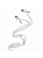 KINK - ANELLO PER PENE IN METALLO CROMATO TRIPLO DA 3 CM A 4,5 CM CON 