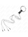 KINK - DRIEVOUDIGE CHROOM METALEN PENISRING 3,8 CM TOT 5 CM METALEN KE