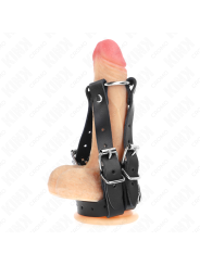 KINK - ANEL PARA PÊNIS COM VÁRIAS TIRAS AJUSTÁVEIS
