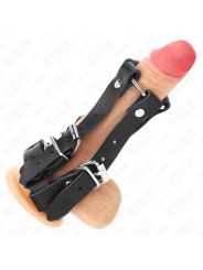 KINK - ANEL PARA PÊNIS COM VÁRIAS TIRAS AJUSTÁVEIS