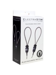 ELECTRASTIM - ANÉIS DE PÊNIS DE METAL AJUSTÁVEIS ELECTRALOOPS E-STIM