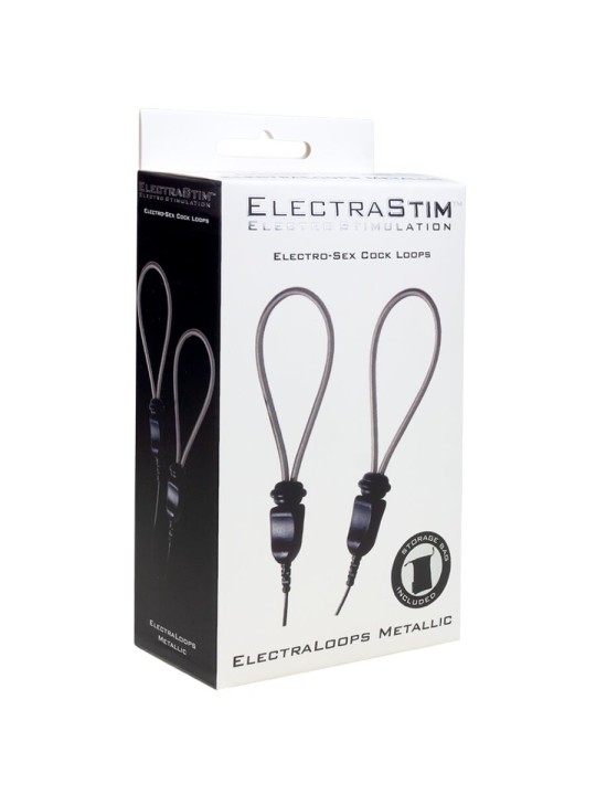 ELECTRASTIM - ELECTRALOOPS E-STIM VERSTELLBARE PENISRINGE AUS METALL