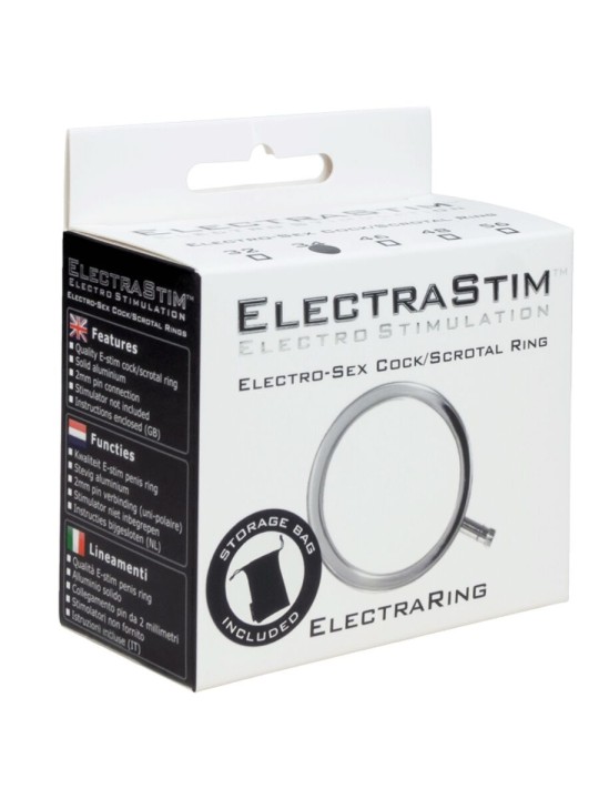 ELECTRASTIM - ANELLO PER PENE IN METALLO ELECTRARINGS 32 MM