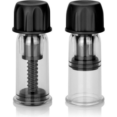 CALEXOTICS - VACCUM TWIST NIPPE ZUIGNAP ZWART