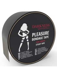 DARKNESS - FITA ADESIVA PRETA BONDAGE 15M