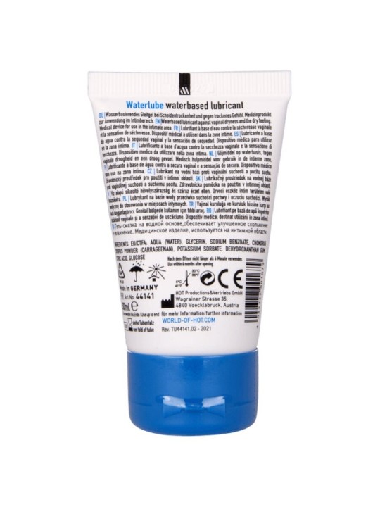 HOT - WATER LUBE LUBRICANTE BASE AGUA AGUA DE MANANTIAL 30 ML