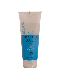 HOT - MASSAGE & GLIDE GEL 2-IN-1 SILKY TOUCH 200 ML