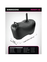 FETISH FANTASY SERIES - AUFBLASBARER LIEBESSITZ BODY DOCK MIT DILDO 69
