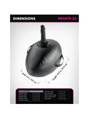 FETISH FANTASY SERIES - BODY DOCK OPBLAASBARE LIEFDESBAL MET DILDO ZWA