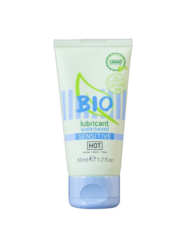 HOT - BIO LUBRICANT LUBRICANTE BIO BASE AGUA SENSIBLE 50 ML