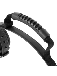 FETISH SUBMISSIVE - NOPRENE LINING HANDCUFFS WITH HANDLE
