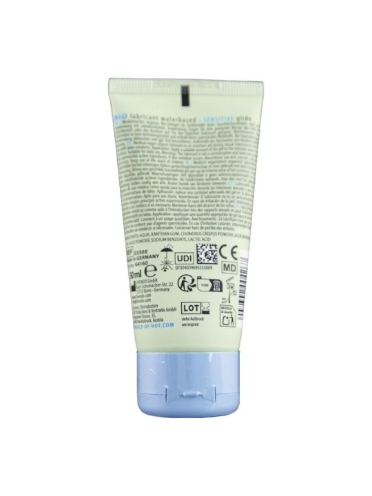 HOT - BIO LUBRICANT LUBRICANTE BIO BASE AGUA SENSIBLE 50 ML