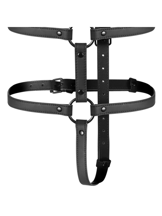 FETISH SUBMISSIVE BONDAGE - HARNAIS RÉGLABLE TORSE ET BRAS