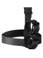 FETISH SUBMISSIVE BONDAGE - ENSEMBLE DE RETENUE CORPS COL ET POIGNETS