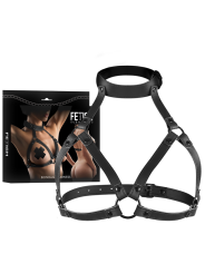 FETISH SUBMISSIVE BONDAGE - ARNÊS DE PEITO AJUSTÁVEL