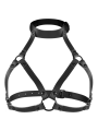 FETISH SUBMISSIVE BONDAGE - ADJUSTABLE CHEST HARNESS