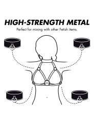 FETISH SUBMISSIVE BONDAGE - ADJUSTABLE CHEST HARNESS