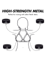 FETISH SUBMISSIVE BONDAGE - ADJUSTABLE CHEST HARNESS