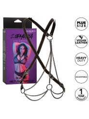 CALEXOTICS - EUPHORIA HARNAIS MULTICHAÎNE PREMIUM GRANDE TAILLE
