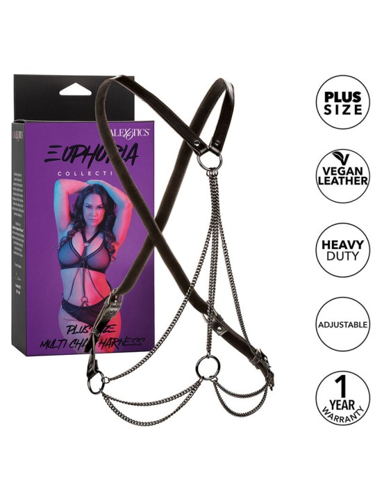 CALEXOTICS - EUPHORIA PREMIUM MULTI-CHAIN HARNAS PLUS MAAT