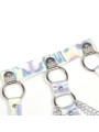 SUBBLIME - 953737 BRUSTGURT MIT RINGEN UND KETTEN SILBER EINE GRÖSSE