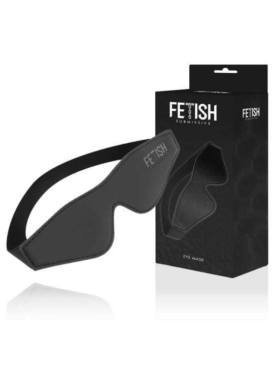 FETISH SUBMISSIVE - MSCARA DE COURO VEGANO COM FORRO DE NOPRENE