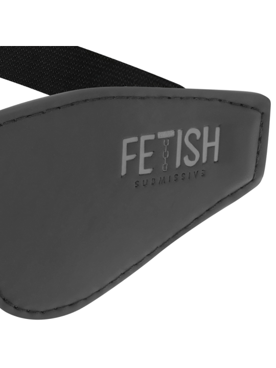 FETISH SUBMISSIVE - MSCARA DE COURO VEGANO COM FORRO DE NOPRENE
