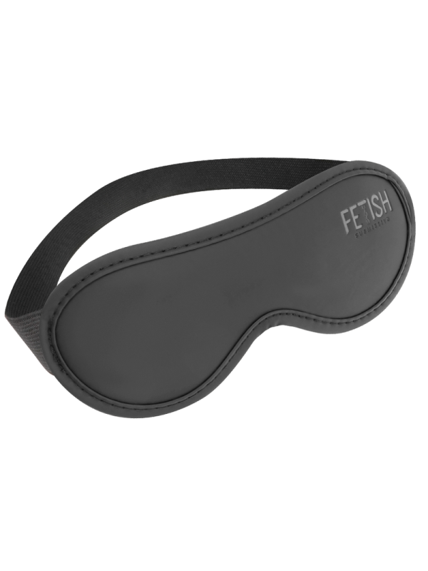 FETISH SUBMISSIVE - MASQUE EN CUIR VÉGAN II AVEC DOUBLURE EN NOPRÈNE