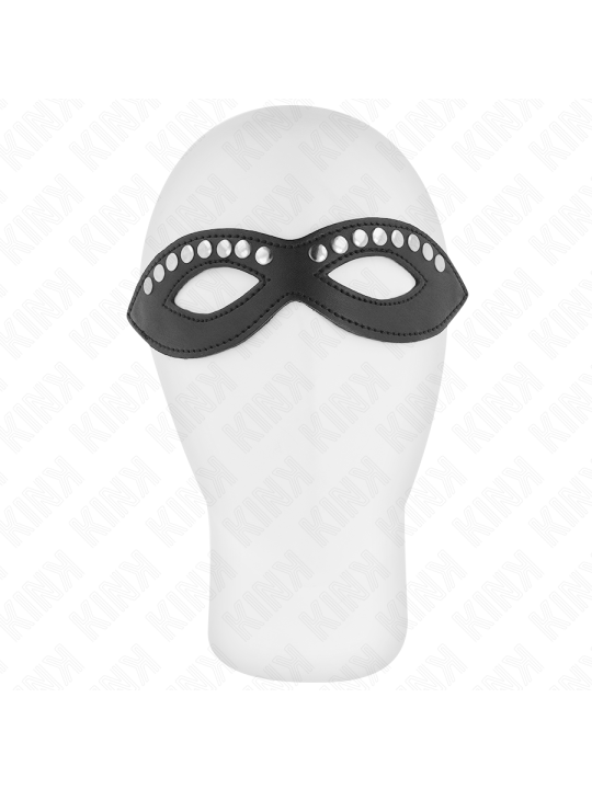 KINK - MASCHERA PER OCCHI CON MINI RIVETTI MODELLO 1 20,5 x 5,5 CM