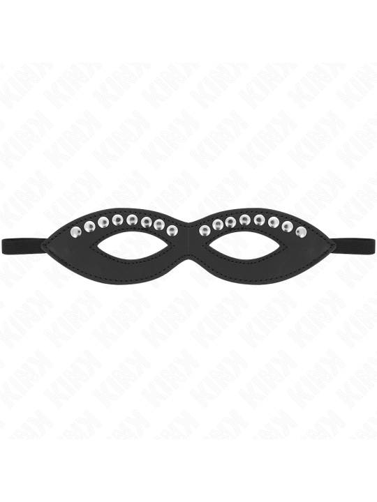 KINK - MASCHERA PER OCCHI CON MINI RIVETTI MODELLO 1 20,5 x 5,5 CM