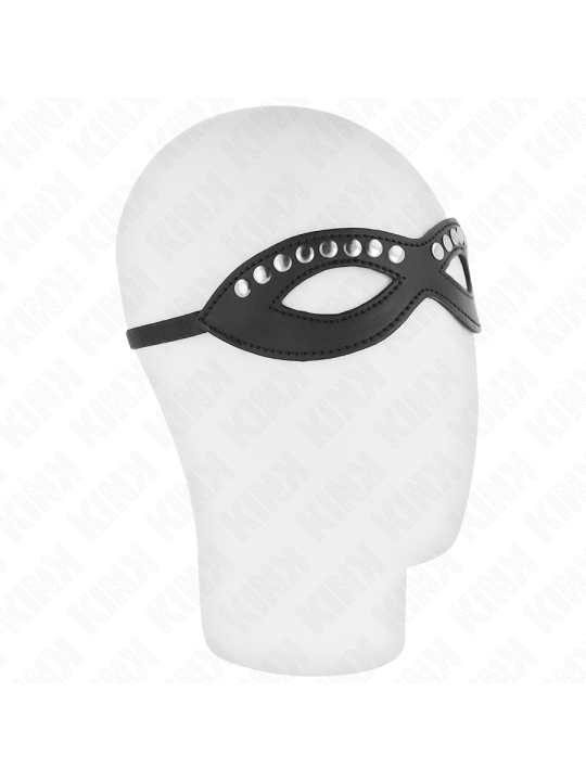 KINK - MASCHERA PER OCCHI CON MINI RIVETTI MODELLO 1 20,5 x 5,5 CM