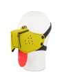 OHMAMA FETISH DOG MUZZLE - YELLOW