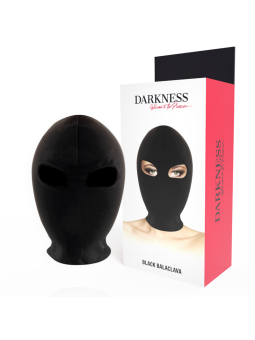 DARKNESS - EINREICHUNGSMASKE SCHWARZ
