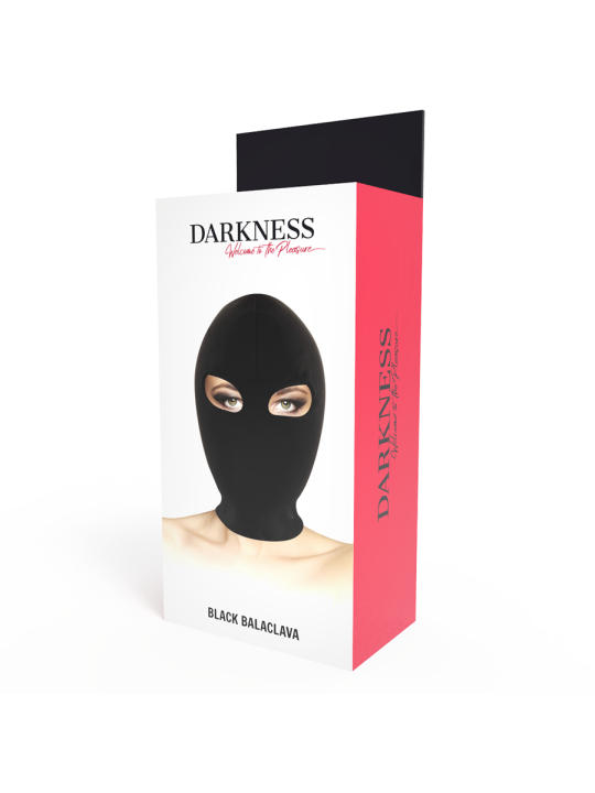 DARKNESS - EINREICHUNGSMASKE SCHWARZ