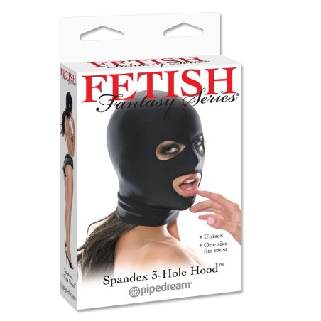 FETISH FANTASY SERIE - MASKER MET 3 OPENINGEN.