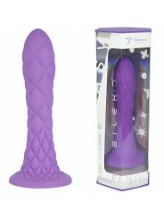 SILEXD - DREAMY DILDO FANTASY SILICONE LÍQUIDO TERMORATIVO VIOLETA 18,