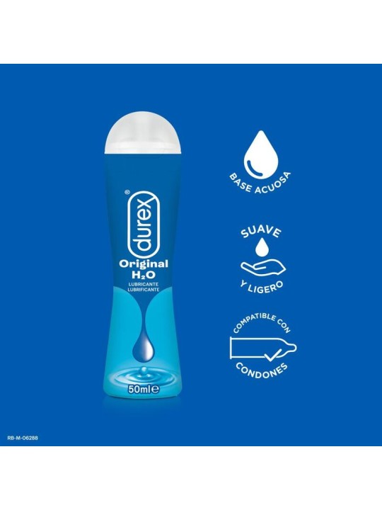 DUREX - LUBRIFIANT H2O NATUREL DUREX PLAY 50 ML