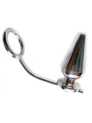 METAL HARD - STAHLRING MIT ANALPLUG, 45X50 MM