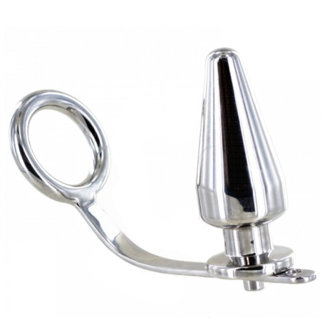METAL HARD - STAHLRING MIT ANALPLUG 80 X 55 MM