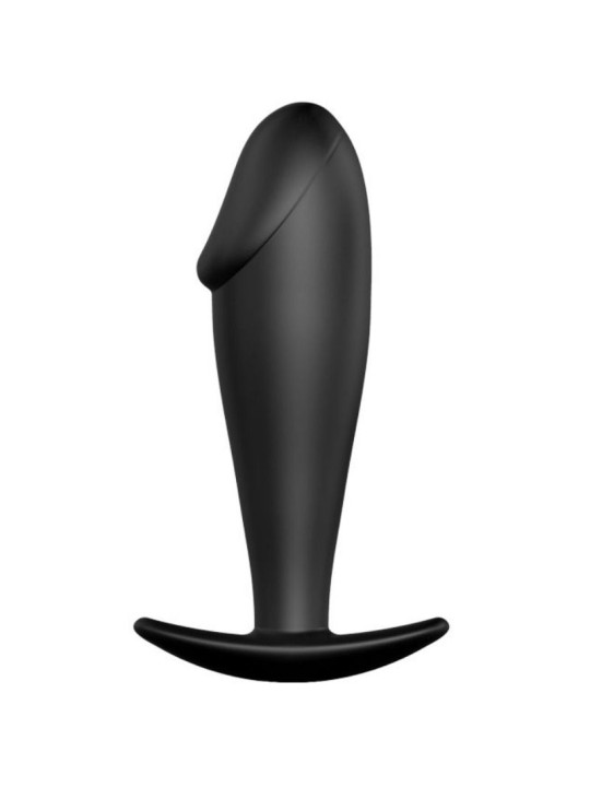 PRETTY LOVE - ANAL PLUG SILICONE PENIS FORM BLACK