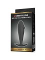 PRETTY LOVE - ANAL PLUG SILICONE PENIS FORM BLACK